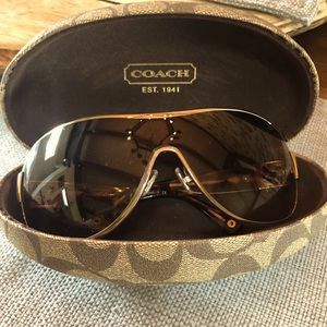 COPY - Coach tortoise gold sunglasses